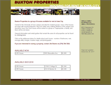 Tablet Screenshot of buxhouses.com